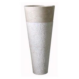 Vasque conique en pierre d'égypte